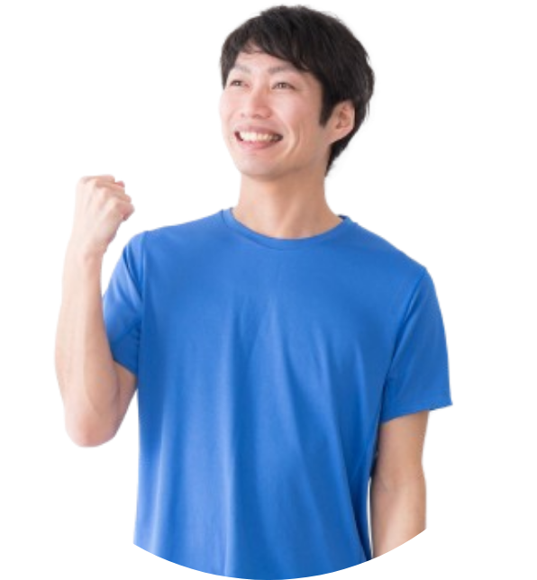 喜ぶ女性